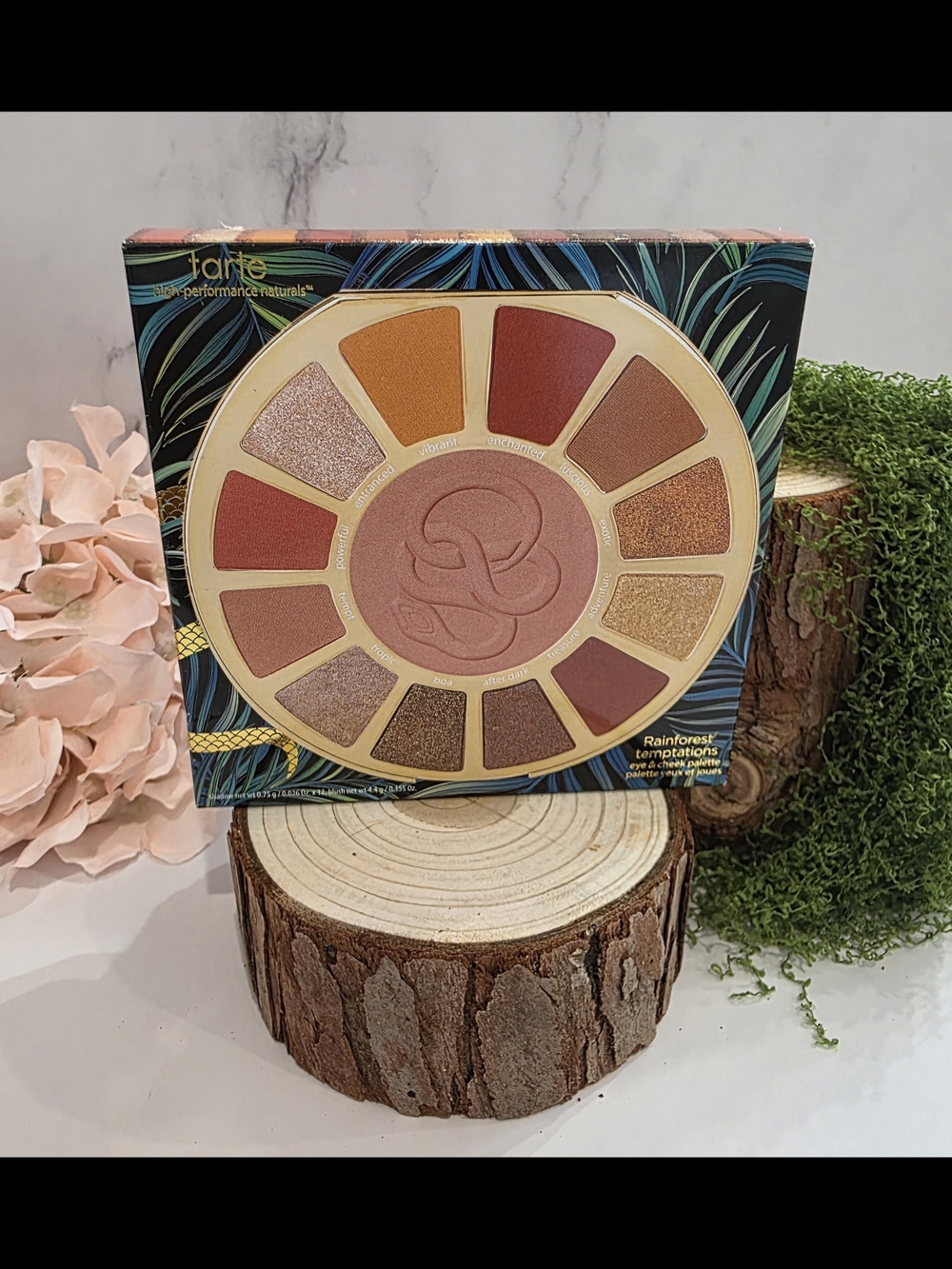 Tarte - Rainforest of the Sea Warm Eyeshadow & Blush Palette - Gold/Bronze/Rose